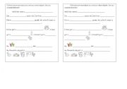 English worksheet: Coming back to school