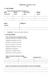 English worksheet: Wallace and Gromit The wrong trousers (part 3)