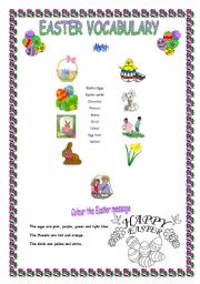 Its Easter time! Easter vocabulary