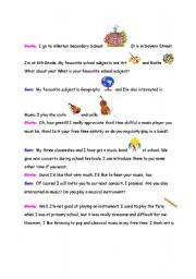 English Worksheet: Conversatin 1: Greeting People - page 2