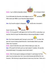 English worksheet: Conversatin 1: Greeting People - page 2