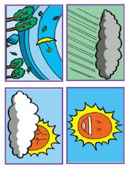 English Worksheet: weather conditions