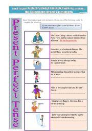 English Worksheet: Present Perfect