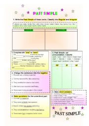 English Worksheet: Past Simple