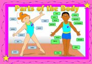 English Worksheet: PARTS OF THE BODY. POSTER FOR YOUR CLASS