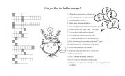 English Worksheet: Welcome criss-cross puzzle