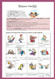 English Worksheet: Present Perfect