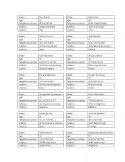 English Worksheet: Speaking Cards 