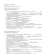 English Worksheet: Exercises on pronouns