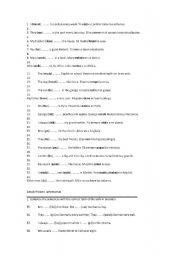 English worksheet: Present simple exercises