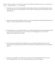 English Worksheet: Comparisons worksheet