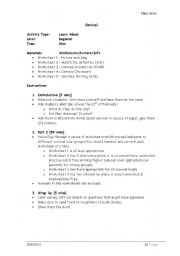 English worksheet: Carnival