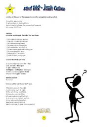 English worksheet: Song: Mind trick - Jamie Cullum