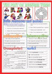 English Worksheet: The past of regular verbs