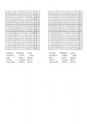 English Worksheet: INTERNAL BODY ORGANS