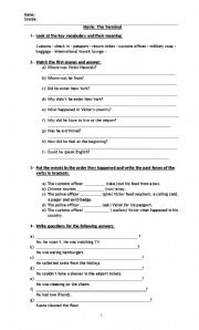 English Worksheet: 