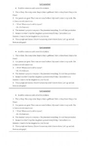 English Worksheet: Possessives