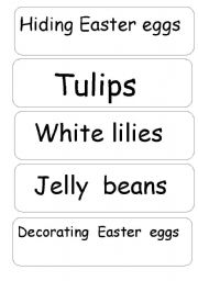 Easter FLASH CARDS- SET 2 of 3