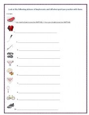 English worksheet: SPORTS AND LEISURE ACTIVITIES