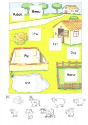 English Worksheet: Farm Animals