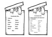 English Worksheet: Vocabulary corners
