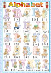 The English alphabet