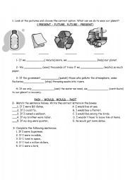 English worksheet: conditional