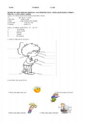 English Worksheet: ouiz