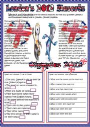 English Worksheet: Londons 2012 mascots