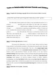 English Worksheet: worksheet