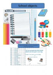 English Worksheet: School appliances