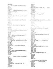 English Worksheet: MODAL VERBS