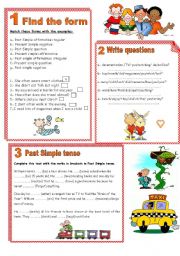 English Worksheet: GRAMMAR EXERCISES