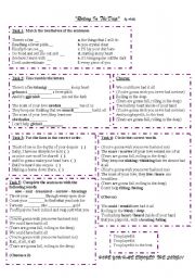 English Worksheet: ROLLING IN THE DEEP - ADELE