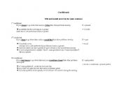 English Worksheet: Conditionals