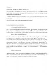 English Worksheet: the swinging sixties in the usa