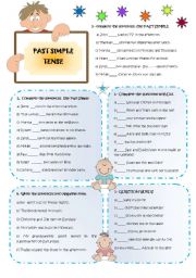 REVISION PAST SIMPLE TENSE