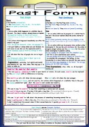 Past  Tenses - Grammar