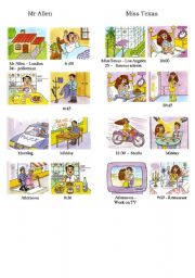 English Worksheet: Speaking cards.