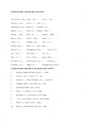 English Worksheet: Subject pronouns- prepositions