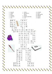 English Worksheet: Wods School