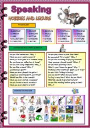 English Worksheet: SPEAKING (3)