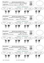 English Worksheet: Conversation How are you?