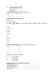 English Worksheet: 4.grade multiple choice questions