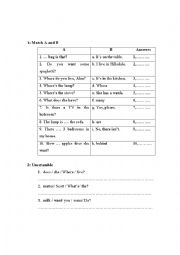 English Worksheet: Lets go 2 exercises