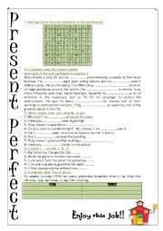 English Worksheet: Present Perfect