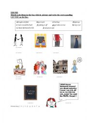 English Worksheet: Study Skills- IDIOMS
