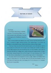 English worksheet: The Pearl of the Aegean