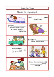 English Worksheet: Simple Past Tense