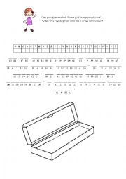 English Worksheet: Fun Cryptogram!